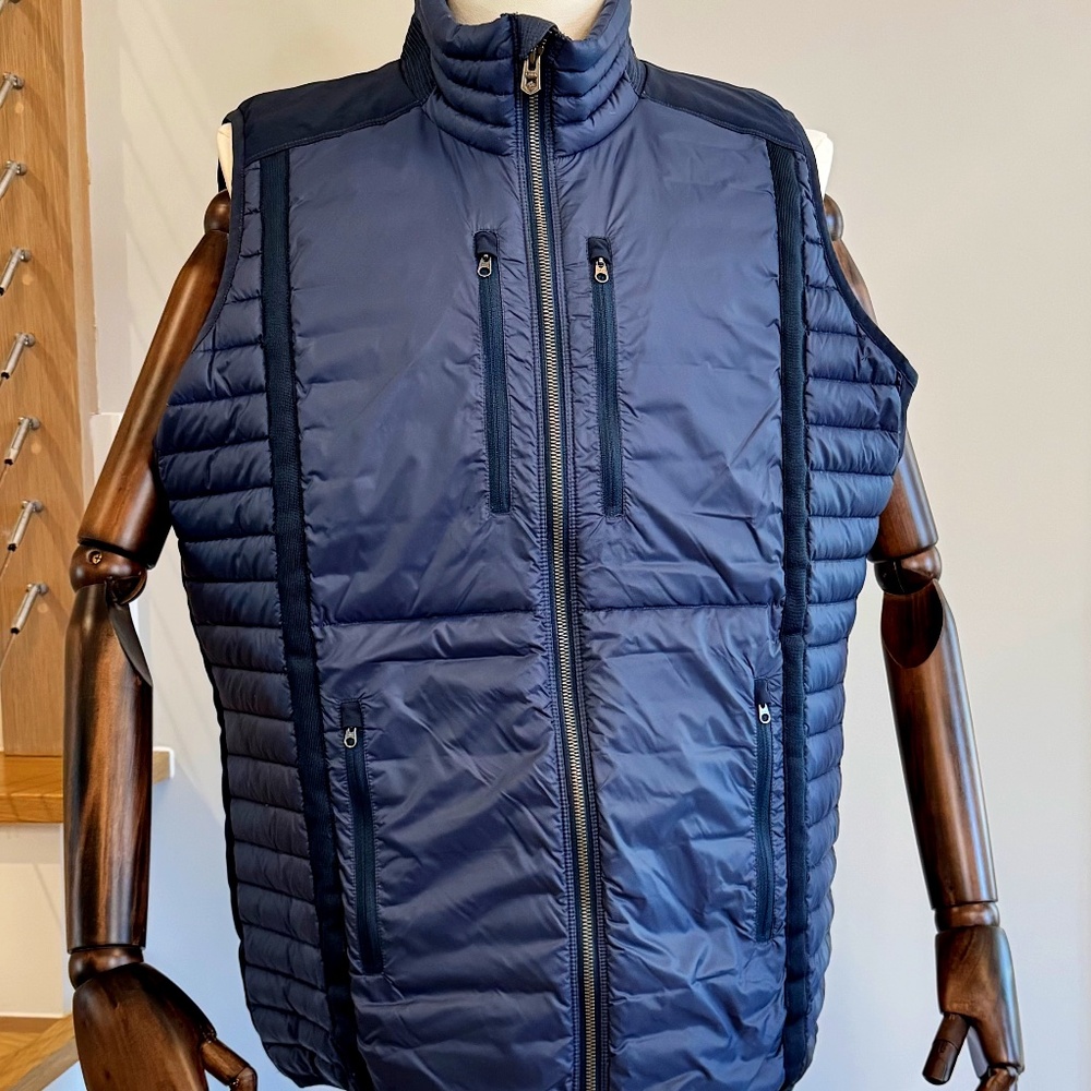 Kuhl, Men’s Large, Spyfire Vest,  Pirate/Midnight Blue, water resistant